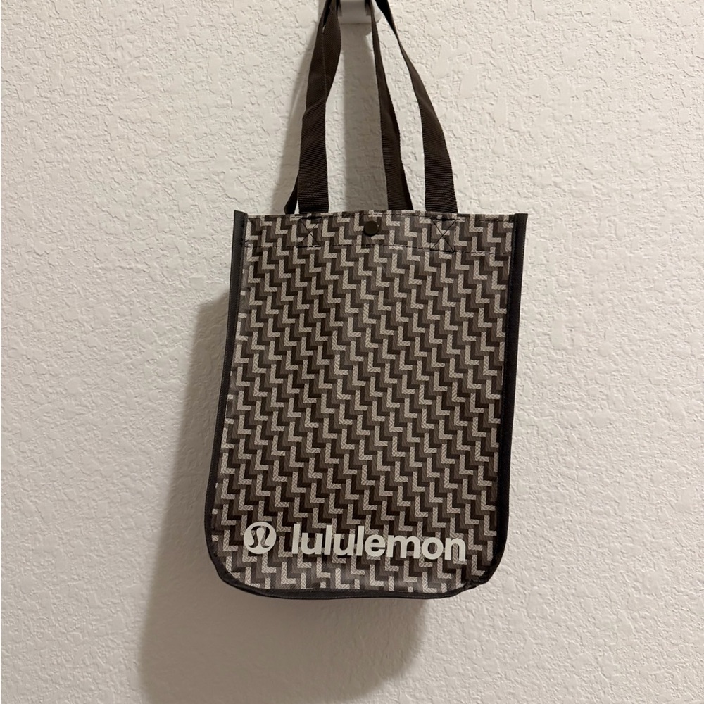 lululemon athletica Patterned Brown Tote